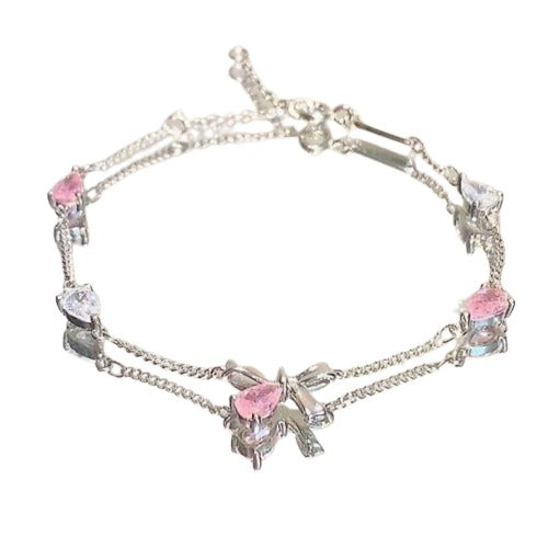Petal Kiss Butterfly Bracelet