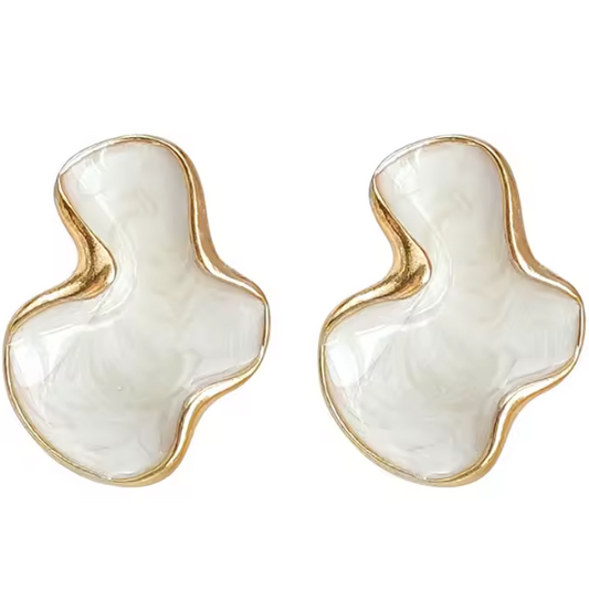 Silk Wave Studs