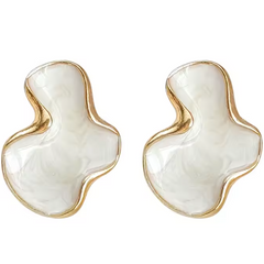 Silk Wave Studs
