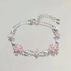 Petal Kiss Butterfly Bracelet