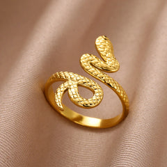 Queen Cobra Rings