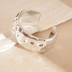 Silver Goddess Bangle