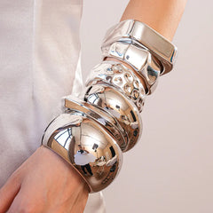Silver Goddess Bangle