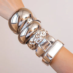 Silver Goddess Bangle