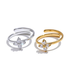 Crystal Blossom Ring