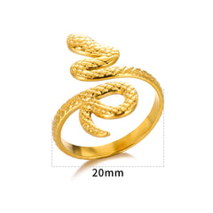 Queen Cobra Rings