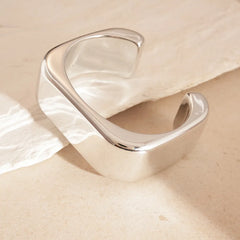 Silver Goddess Bangle