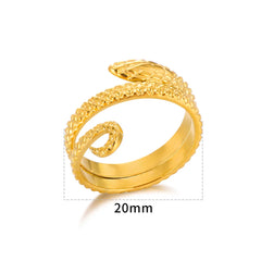 Queen Cobra Rings