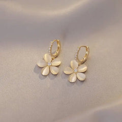 Crystal Petal Kiss Earrings