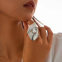 Golden Tide Statement Rings