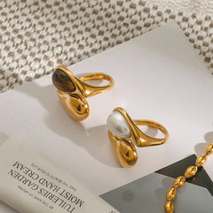 Icon Teardrop Ring