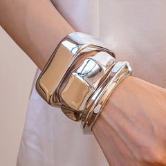 Silver Goddess Bangle