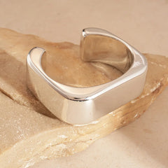 Silver Goddess Bangle