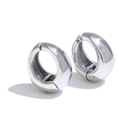 Molten Hoop Earrings