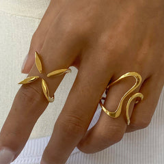 Modern Muse Open Ring