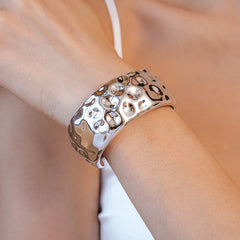 Silver Goddess Bangle