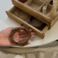 Sand & Cocoa Sculpted Cuff