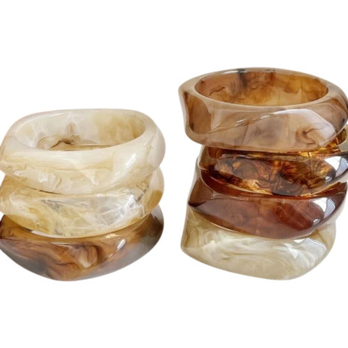Sand & Cocoa Sculpted Cuff