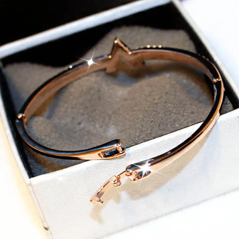 Aurora V Crystal Bracelet