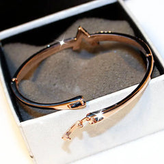 Aurora V Crystal Bracelet