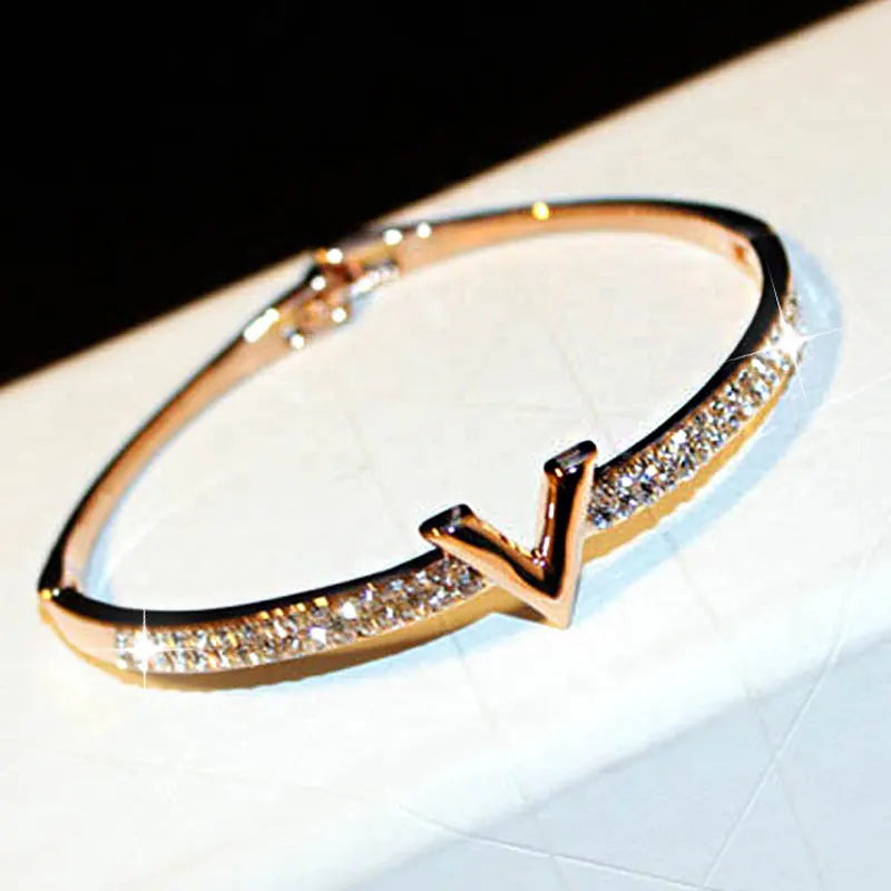 Aurora V Crystal Bracelet