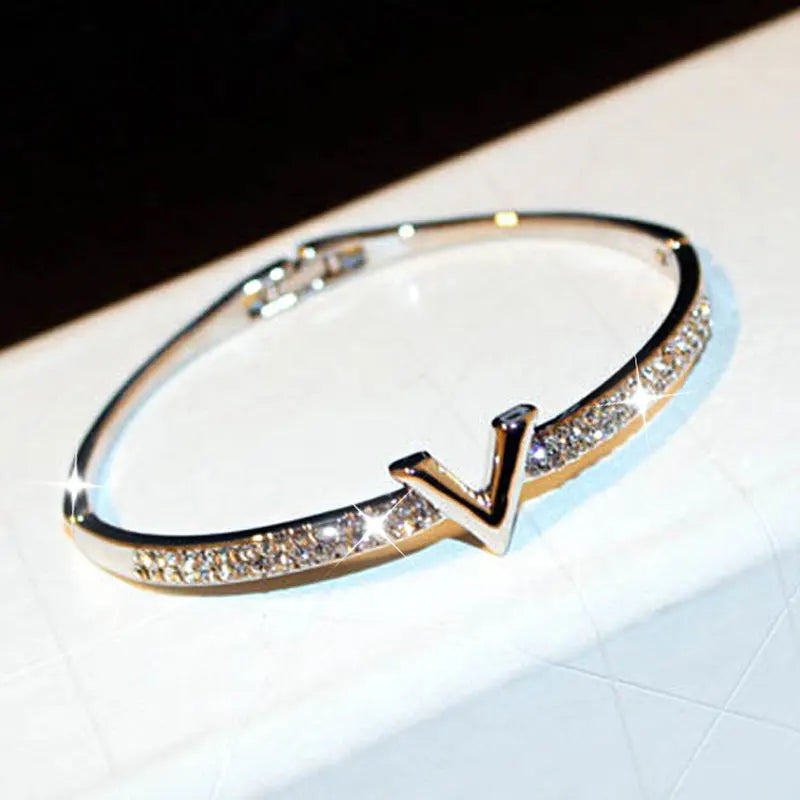Aurora V Crystal Bracelet