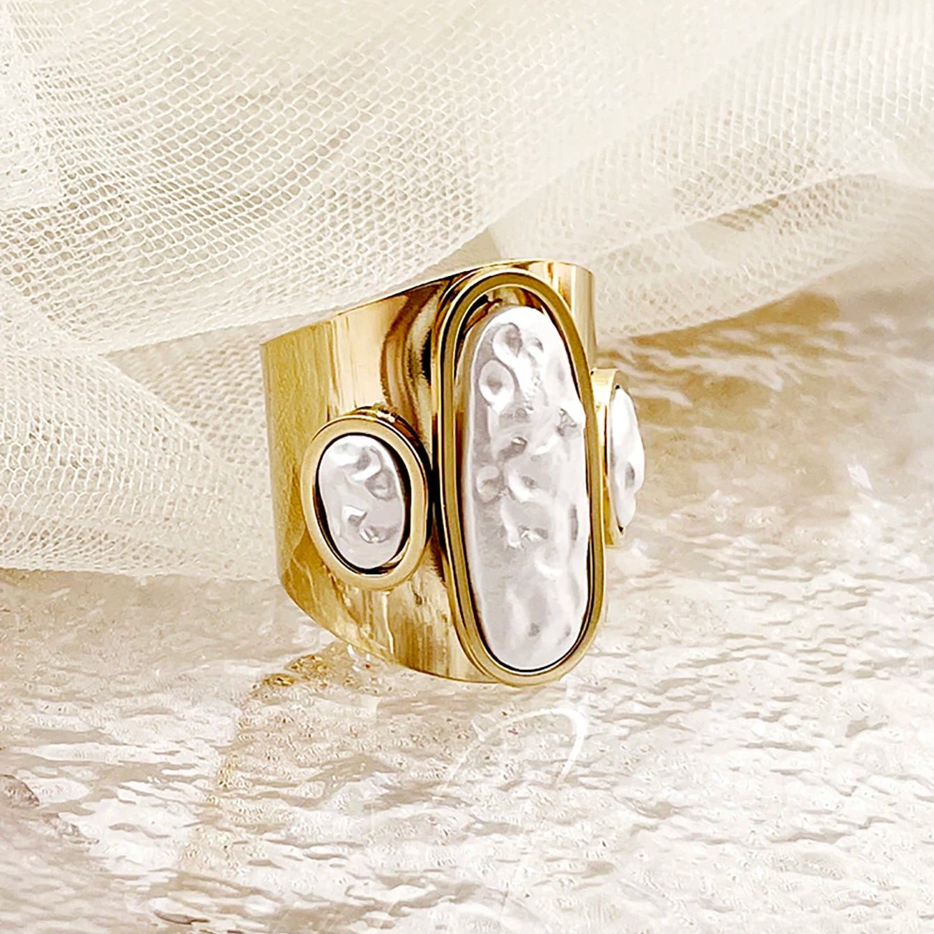 Moonstone Empress Ring