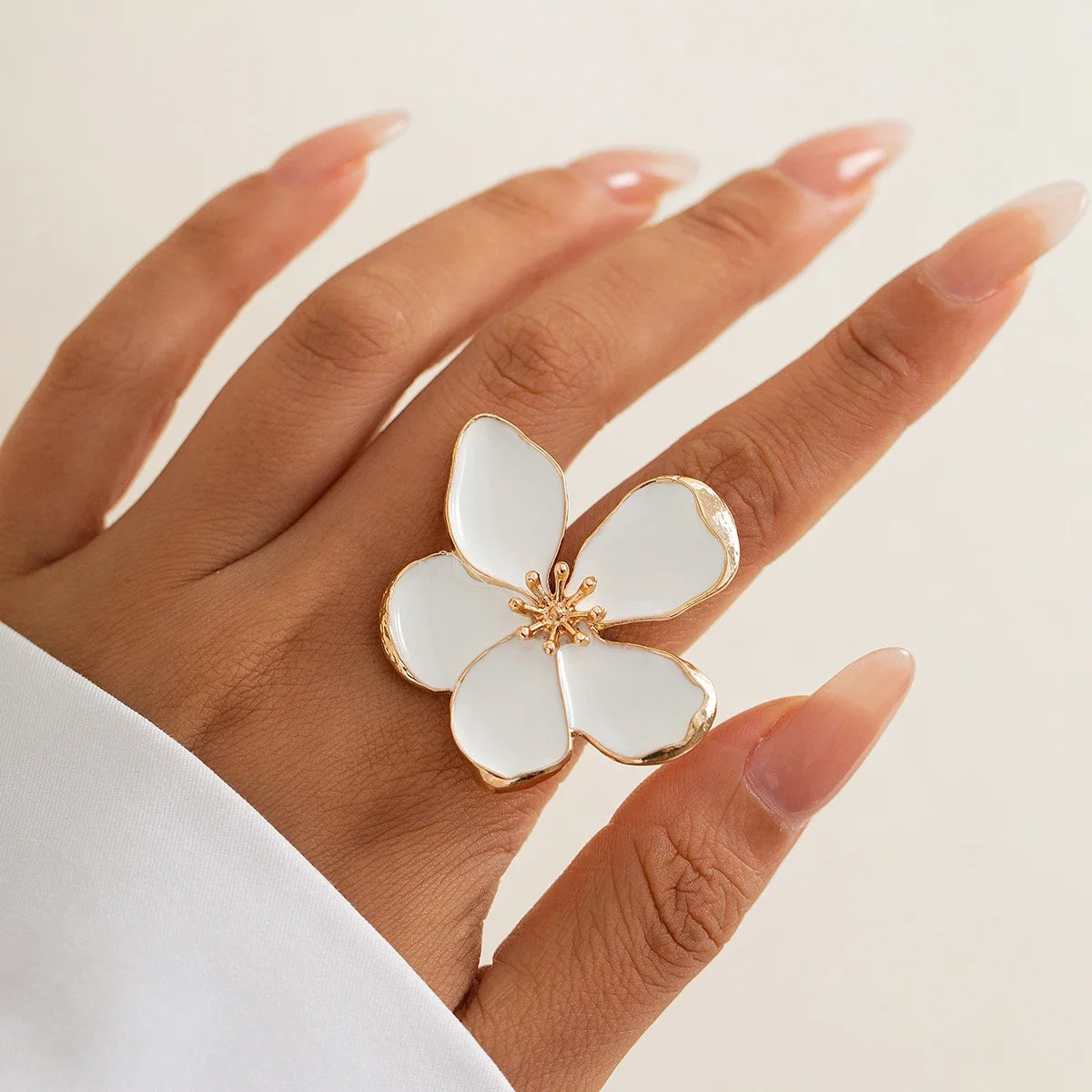 Pure Form Bloom Ring