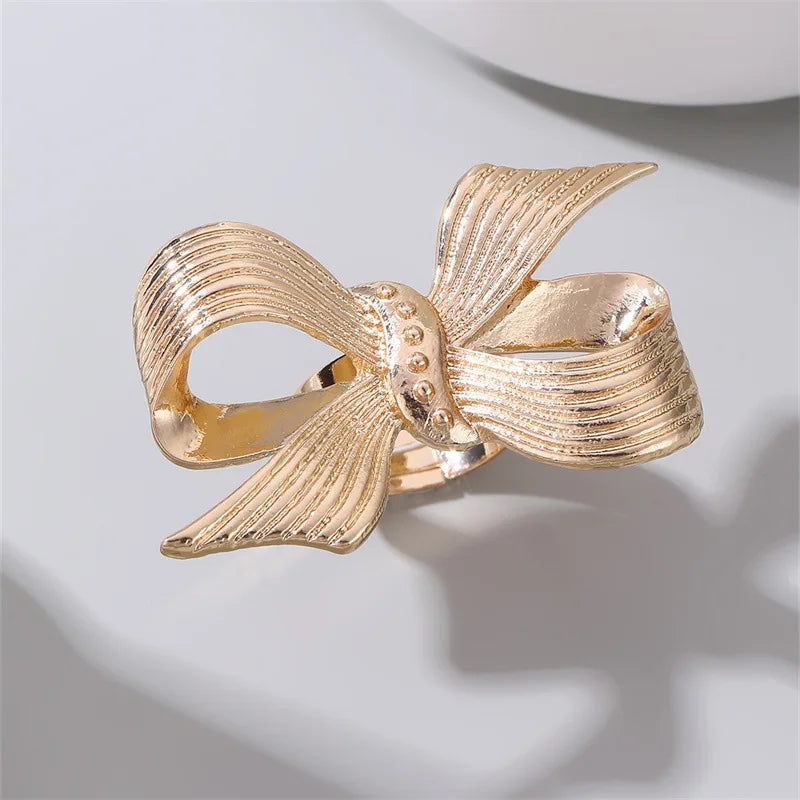 Golden Bloom Rings