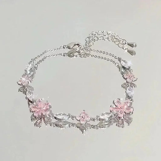 Petal Kiss Butterfly Bracelet
