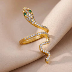 Queen Cobra Rings