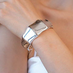 Silver Goddess Bangle