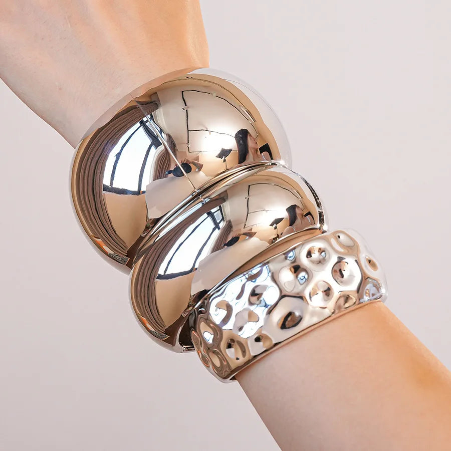 Silver Goddess Bangle