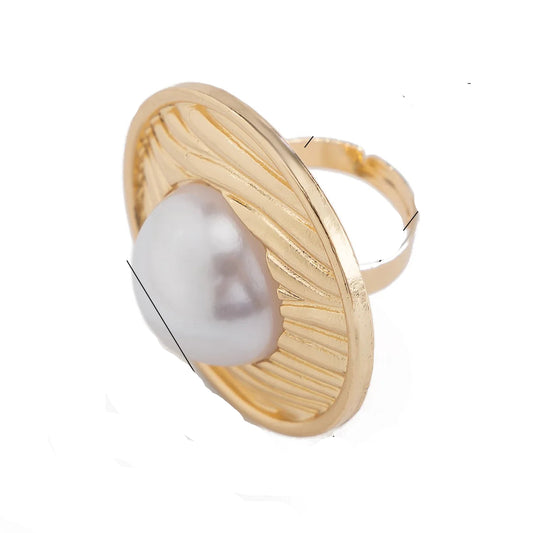 Golden Tide Statement Rings