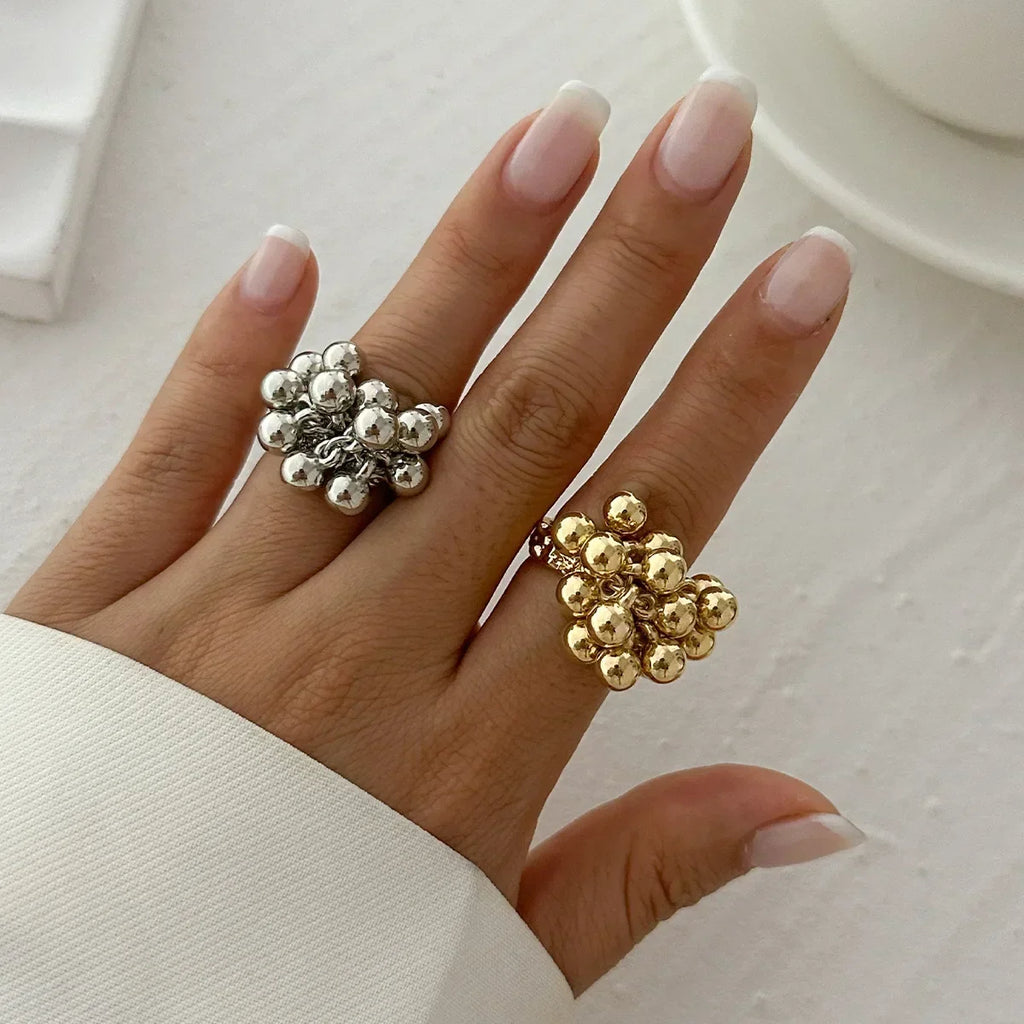 Golden Tide Statement Rings