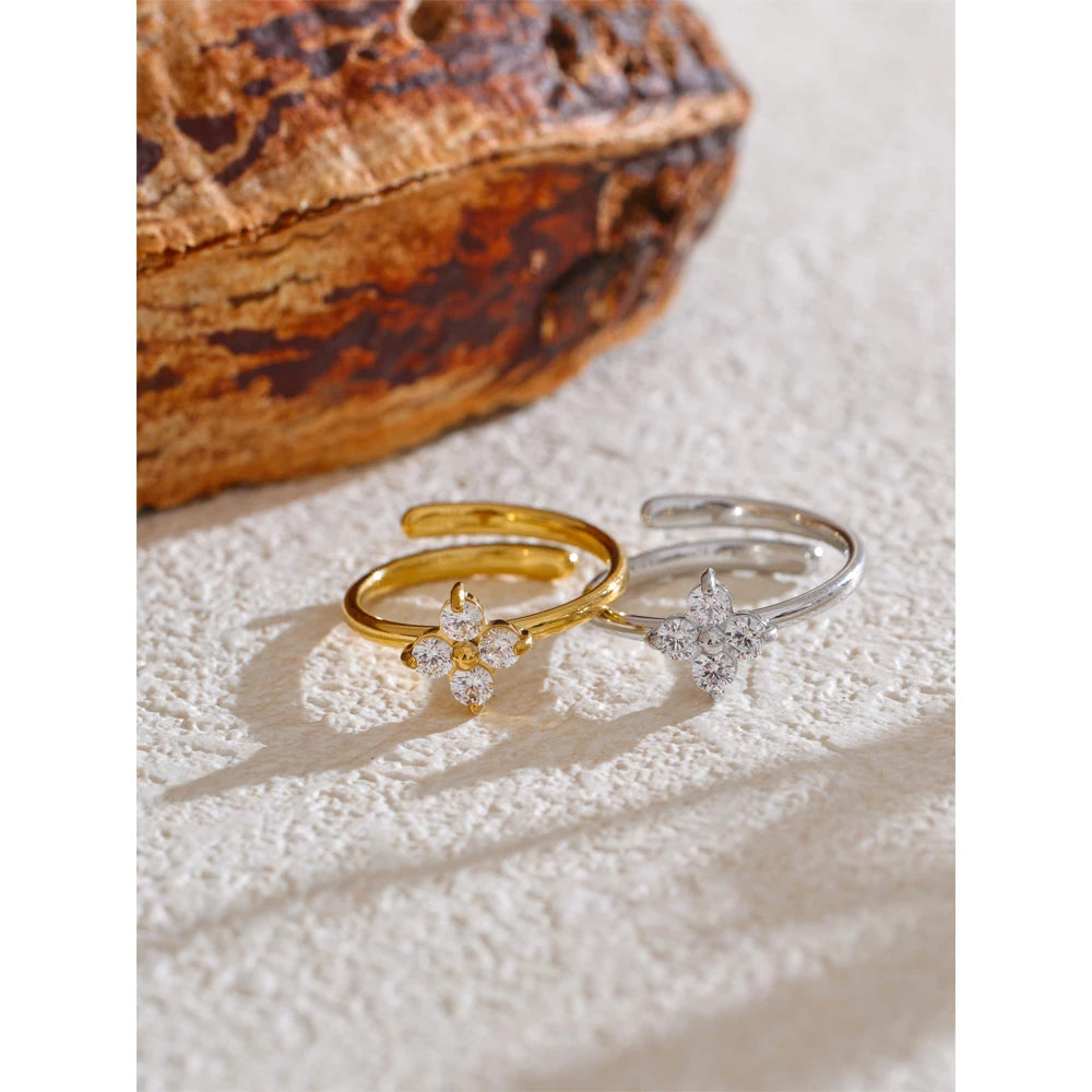 Crystal Blossom Ring