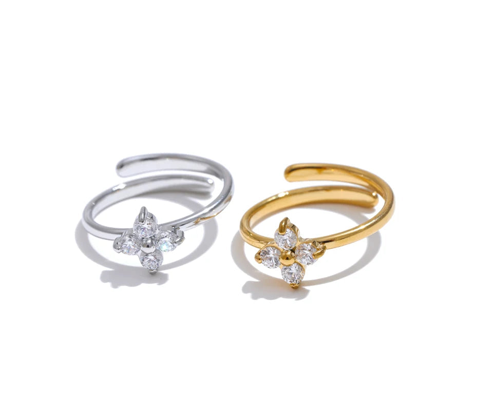 Crystal Blossom Ring