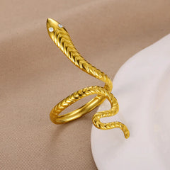 Queen Cobra Rings