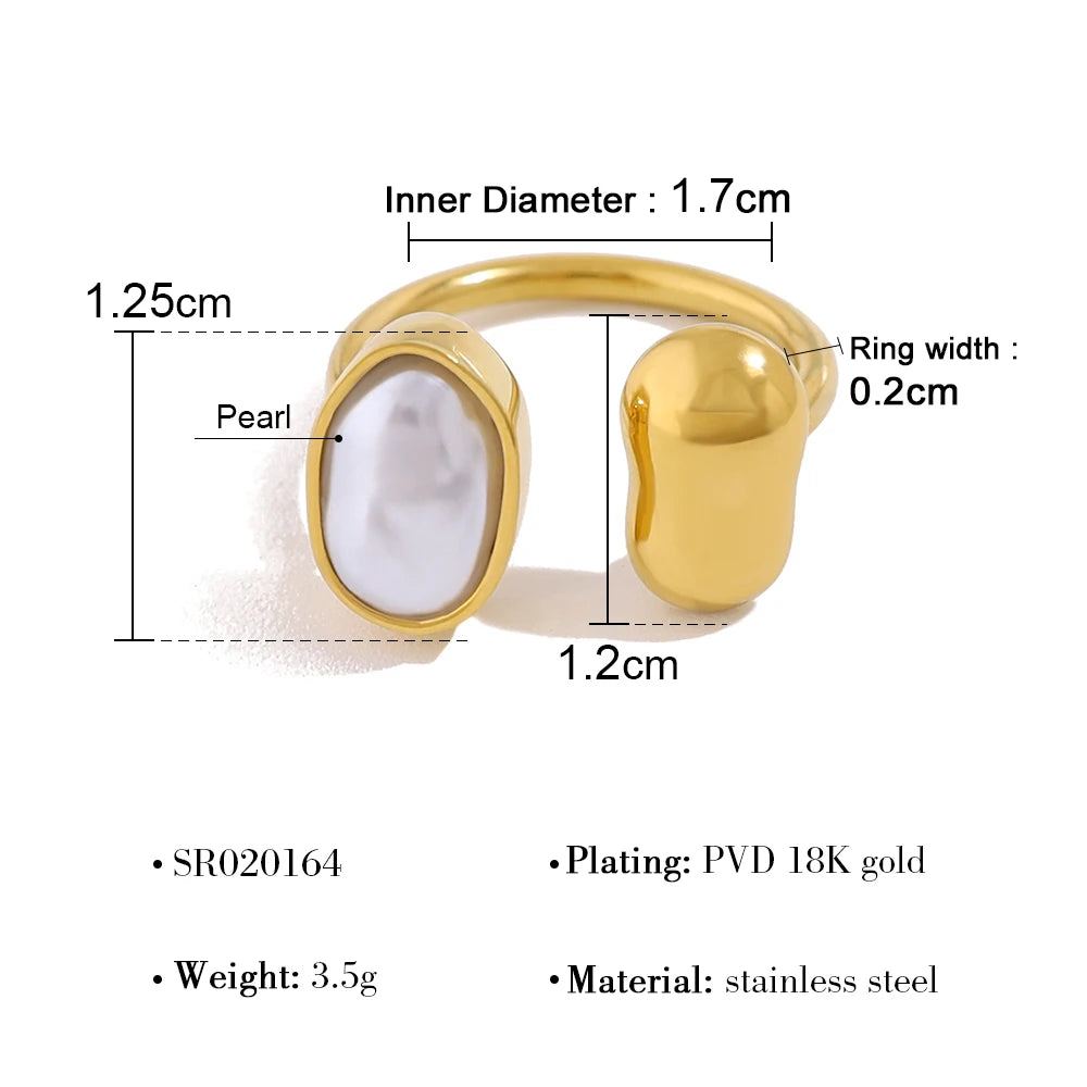 Sculpted Harmony Ring