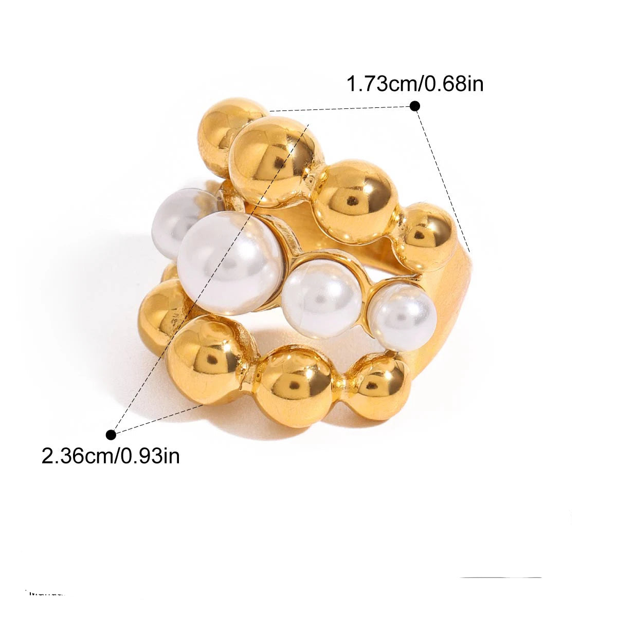 Gilded Empress Rings