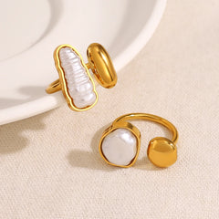 Sculpted Harmony Ring