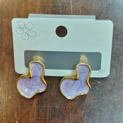 Silk Wave Studs
