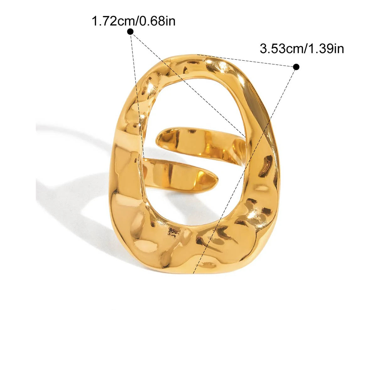 Gilded Empress Rings