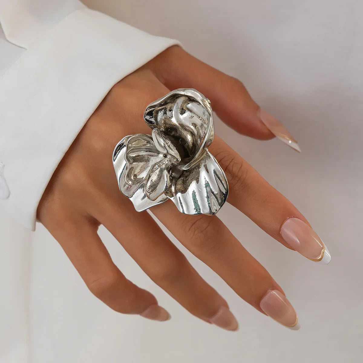 Sunlit Blossom Ring