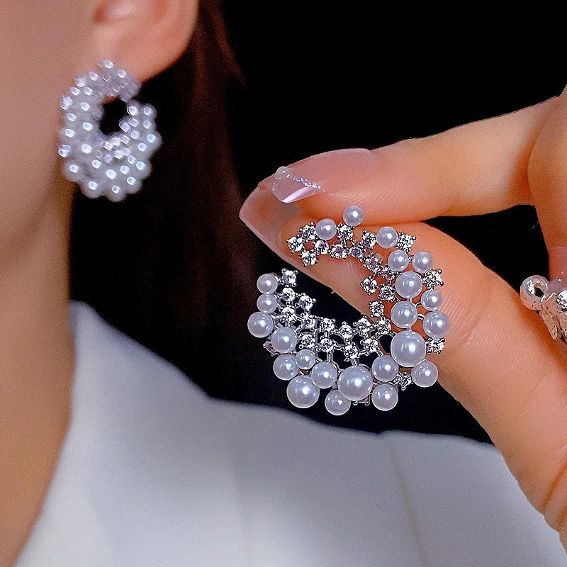 Pearl Crescendo Earrings