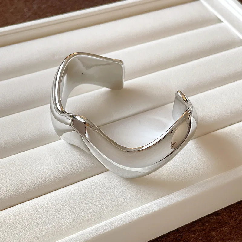 Silver Goddess Bangle