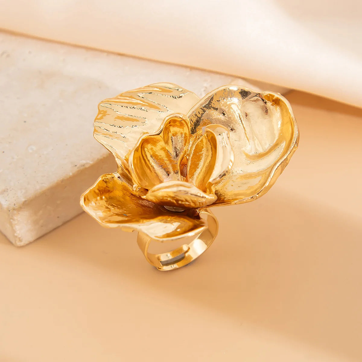 Sunlit Blossom Ring