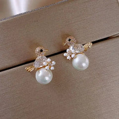 Crystal Petal Kiss Earrings