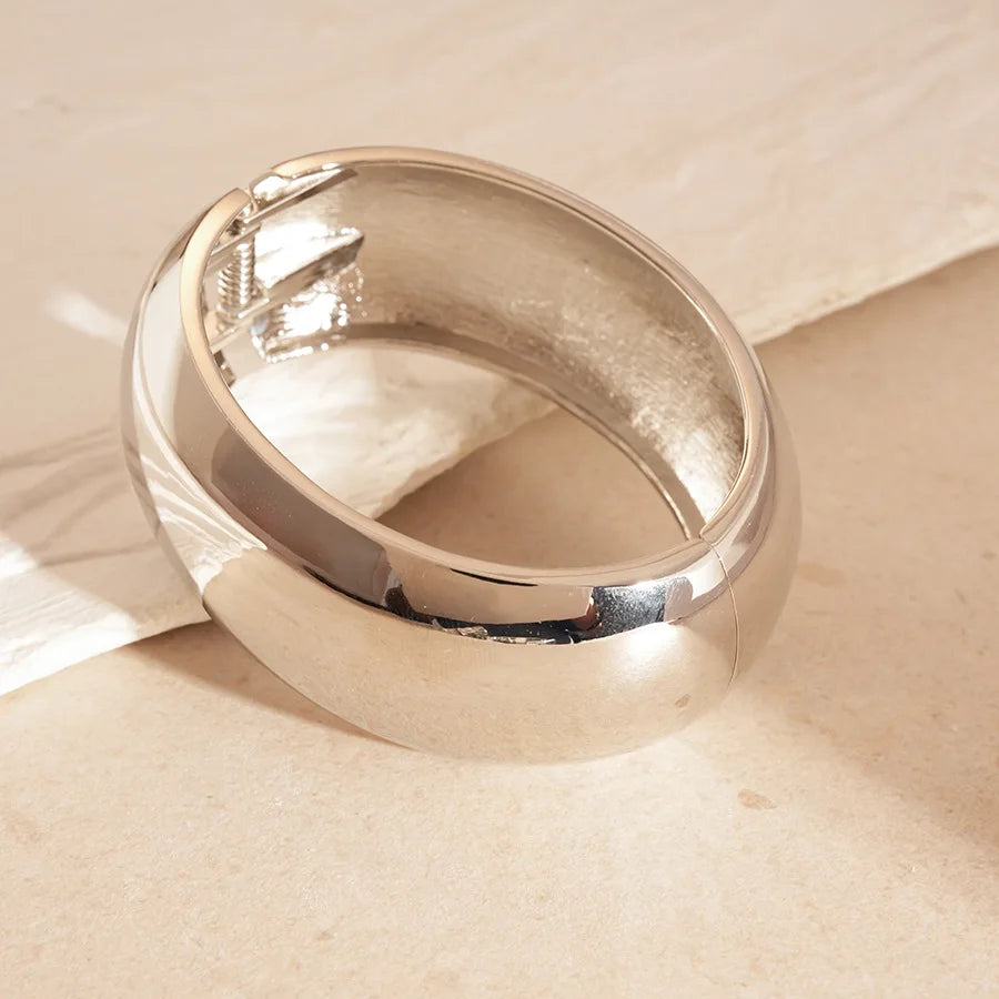Silver Goddess Bangle