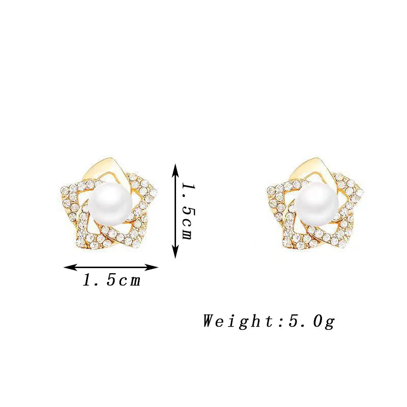 Heavenly Pearl Studs